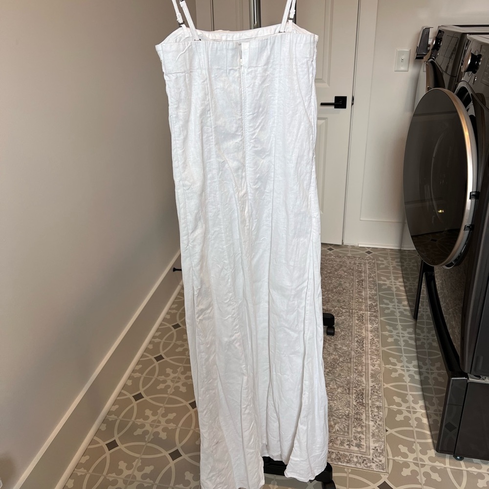 Abercrombie & Fitch Cream Maxi Slip Dress - Picture 5 of 6